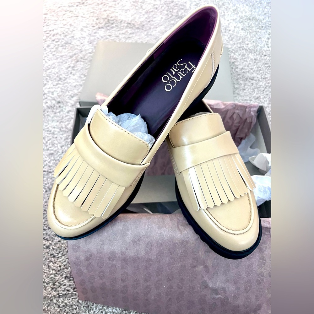 Brand new Franco Sarto Cello Loafers- beige